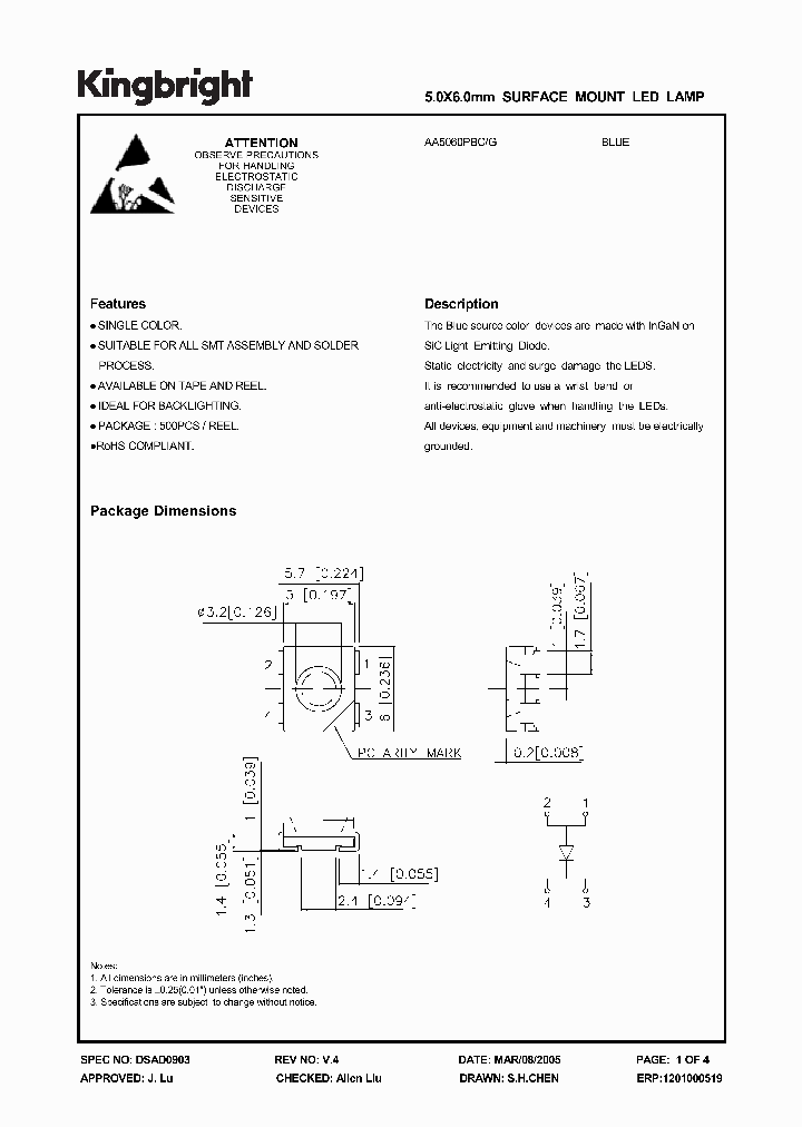 AA5060PBCG_1204989.PDF Datasheet