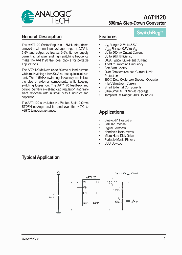 AAT1120_1119612.PDF Datasheet