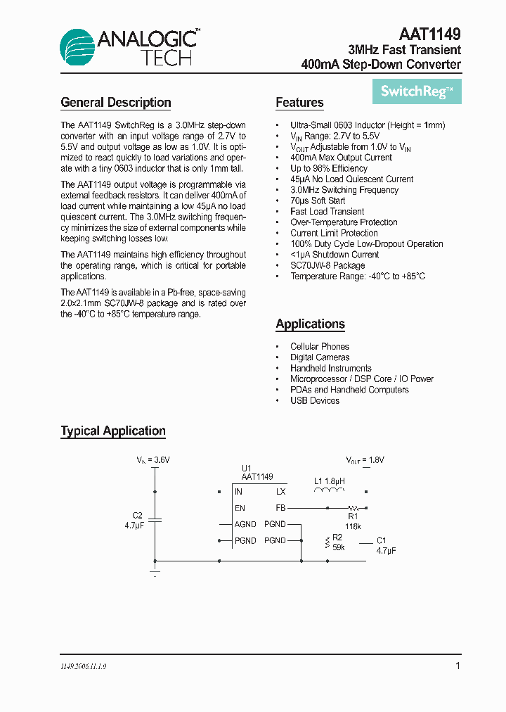 AAT1149_1119610.PDF Datasheet