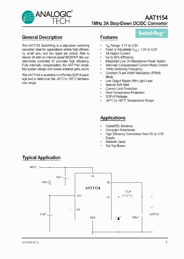 AAT1154IAS-10-T1_1158690.PDF Datasheet