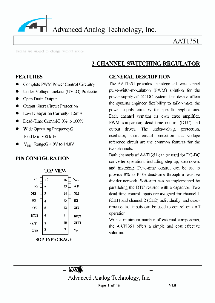 AAT1351-S7-T_1205068.PDF Datasheet