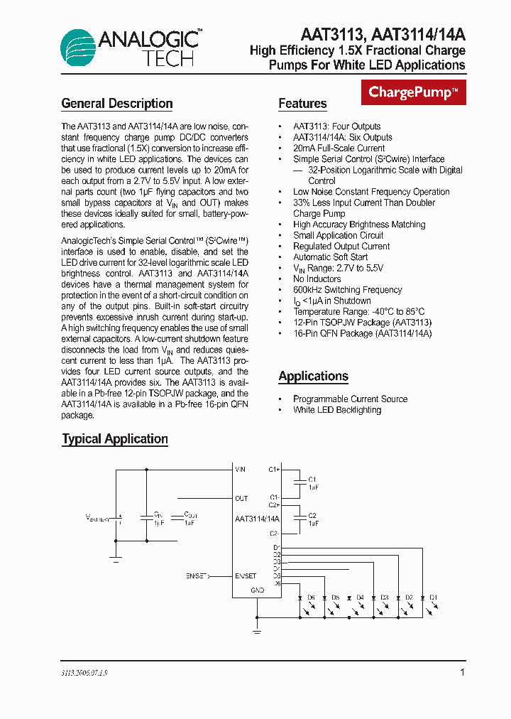 AAT3113ITP-20-T1_1115264.PDF Datasheet