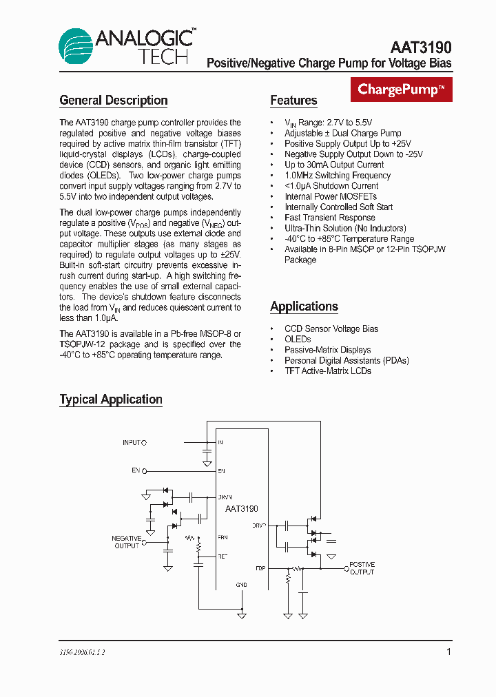 AAT3190ITP-1-T1_1119662.PDF Datasheet
