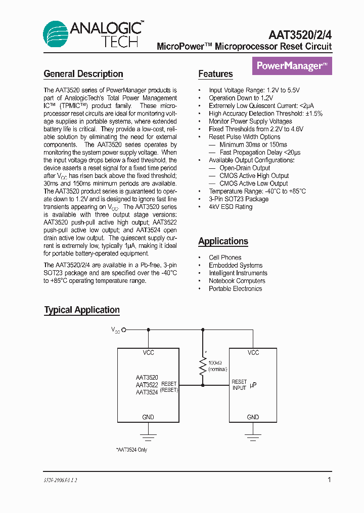 AAT3524IGY-438-200-T1_1205145.PDF Datasheet