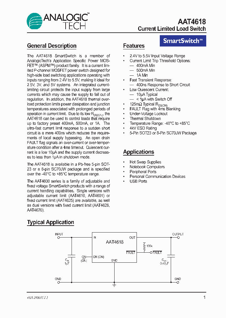 AAT4618IJS-10-T1_1205183.PDF Datasheet