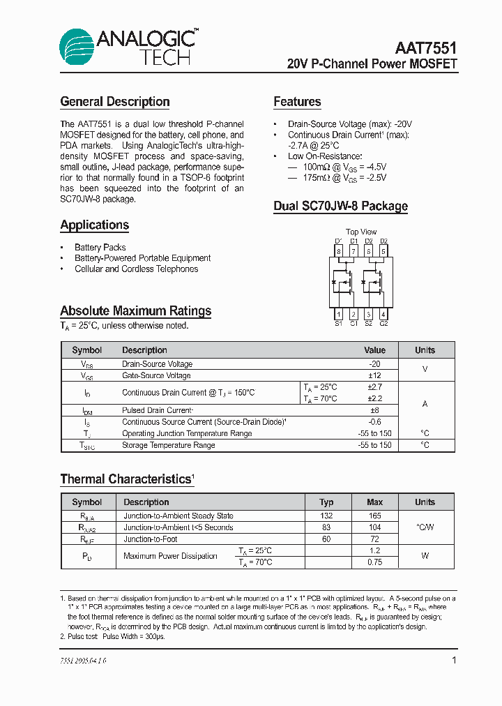 AAT7551IJS-T1_1205210.PDF Datasheet