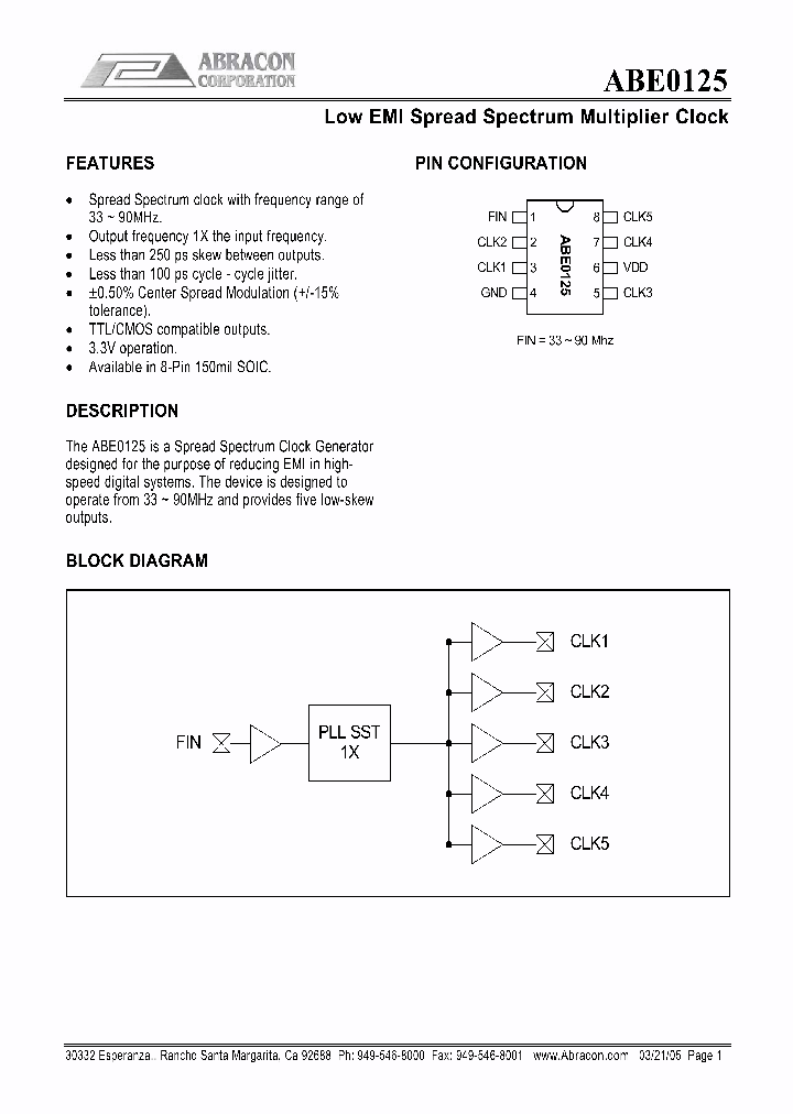 ABE0125SC-T_1205259.PDF Datasheet