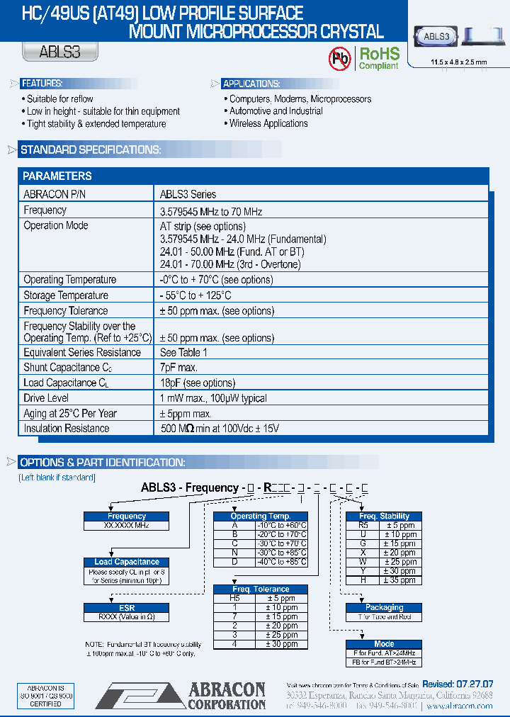 ABLS3_1205269.PDF Datasheet