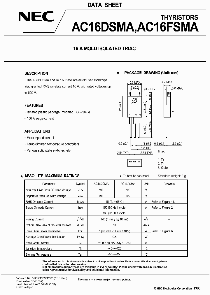 AC16FSMA_1205363.PDF Datasheet