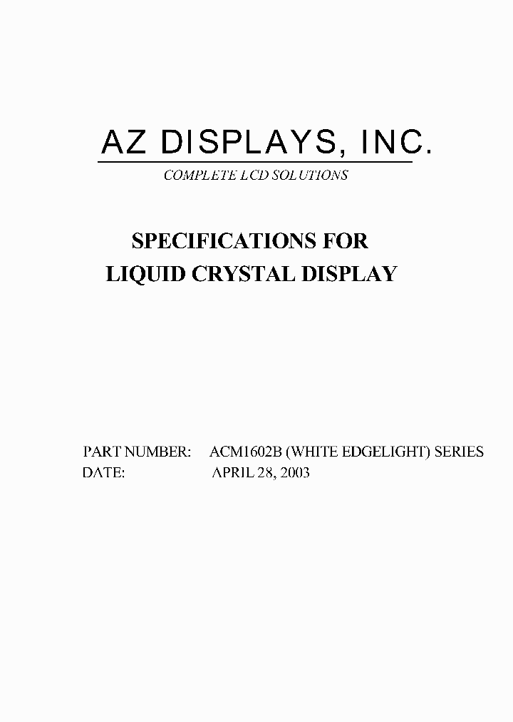 ACM1602BW_1205448.PDF Datasheet