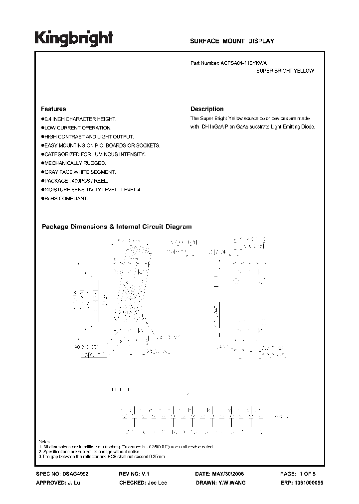 ACPSA04-41SYKWA_1205508.PDF Datasheet