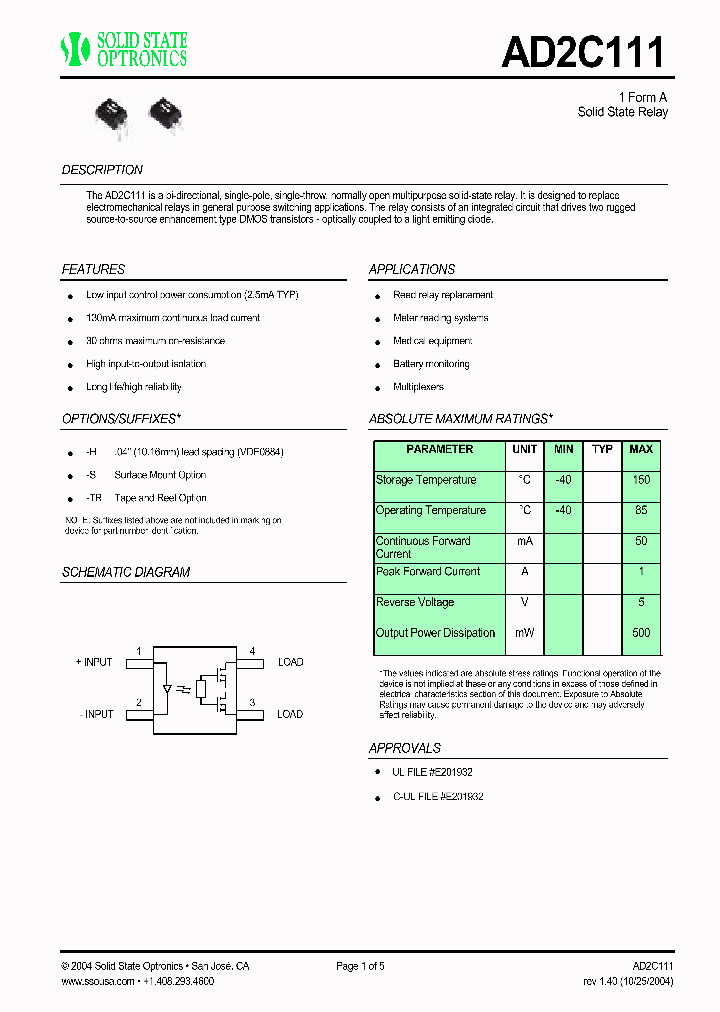 AD2C111_1205859.PDF Datasheet