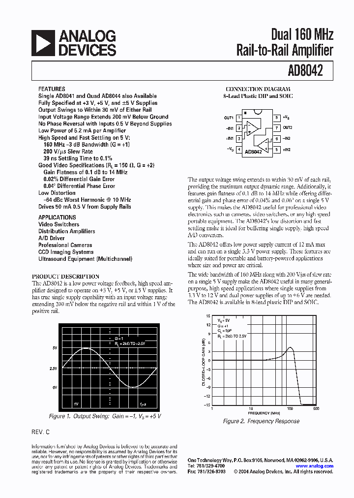 AD8042ARZ-REEL_1044262.PDF Datasheet