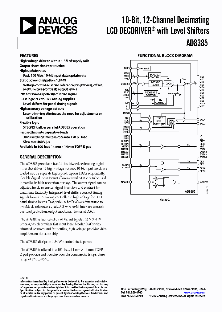 AD8385_1097218.PDF Datasheet