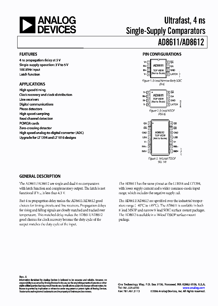 AD8611AR-REEL_1112377.PDF Datasheet