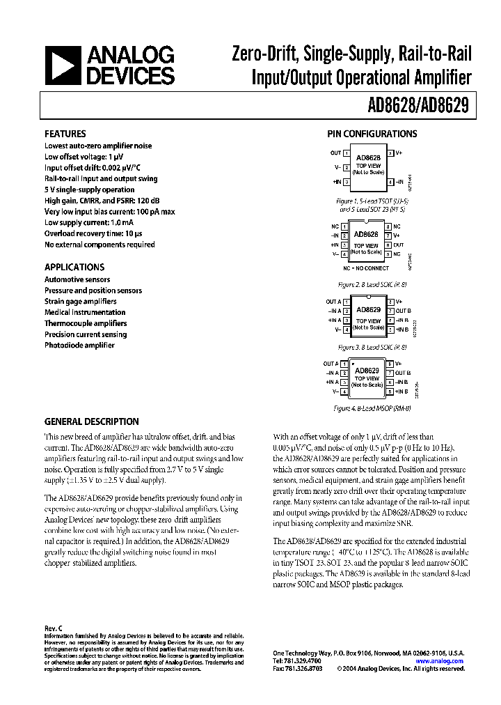 AD8628ART-R2_1030800.PDF Datasheet
