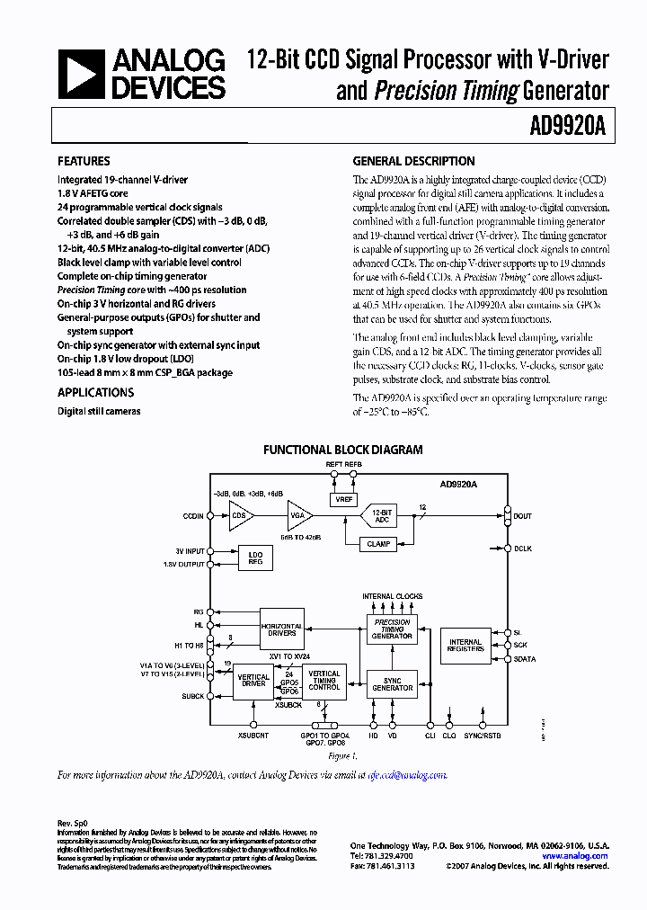 AD9920A_1053938.PDF Datasheet