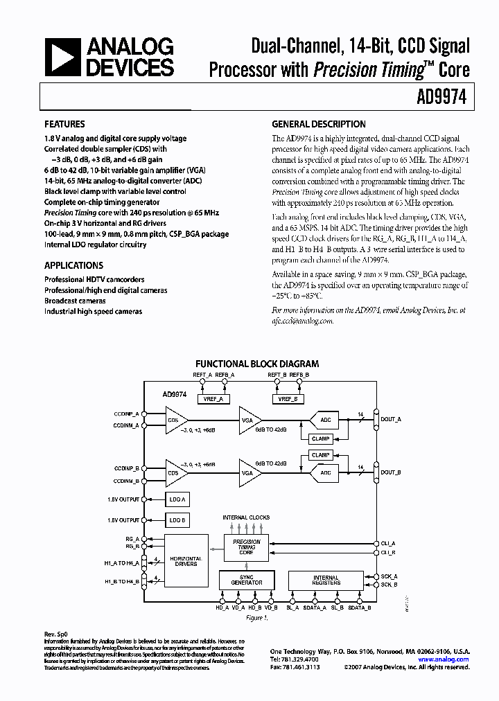 AD9974_1206881.PDF Datasheet