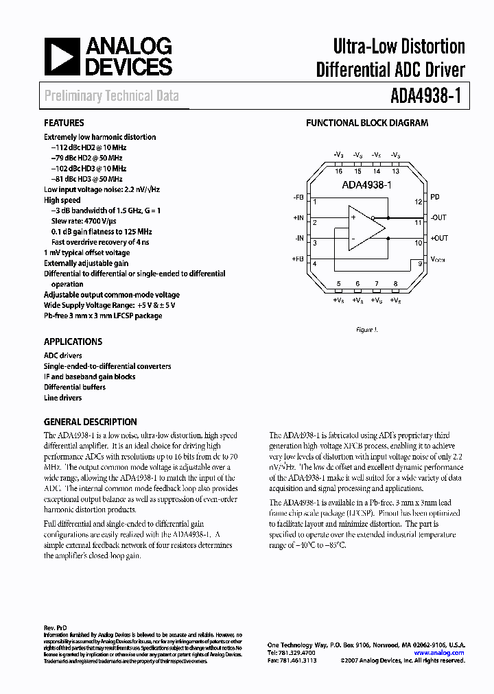 ADA4938-107_1206920.PDF Datasheet