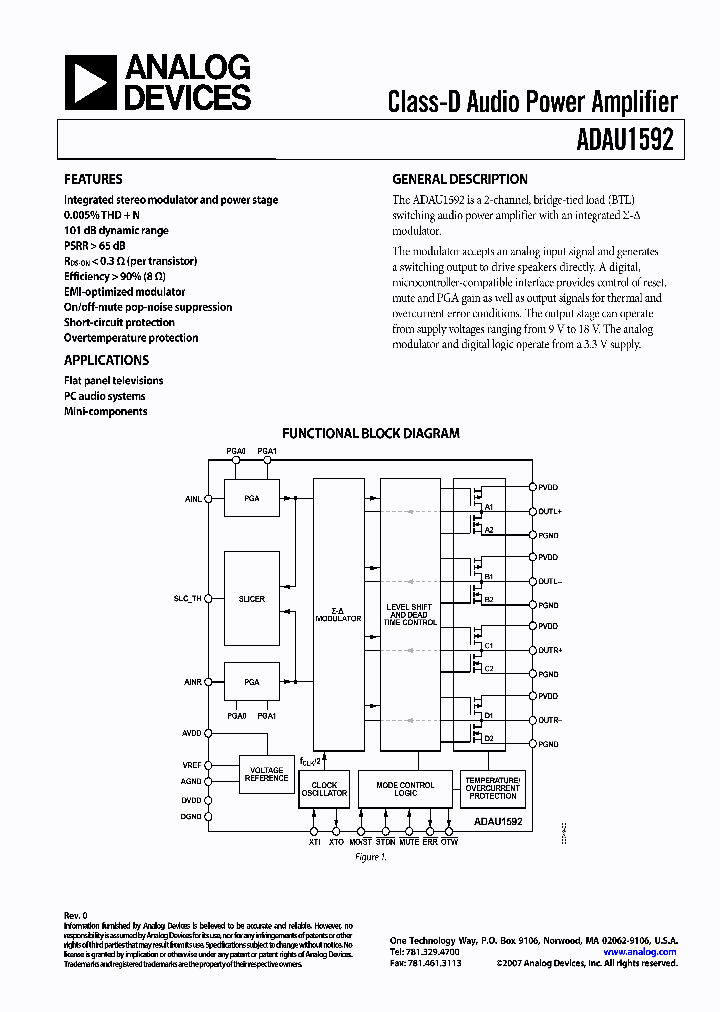 ADAU1592ASVZ-RL7_1206931.PDF Datasheet