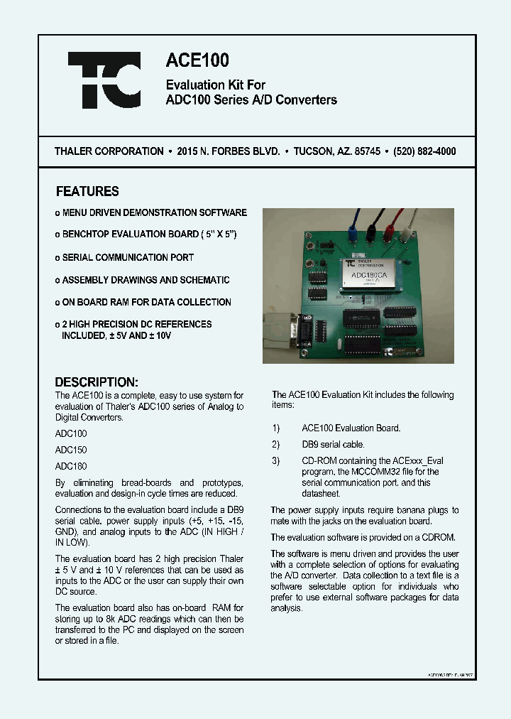 ADC100_1074408.PDF Datasheet