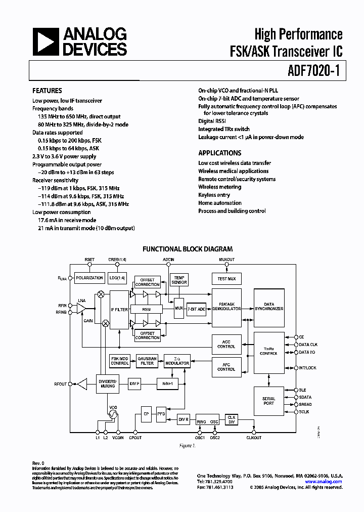 ADF7020-1BCPZ-RL_1108383.PDF Datasheet