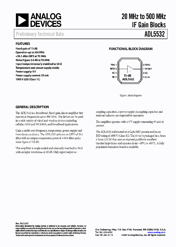 ADL5532ACPZ-WP_1207302.PDF Datasheet