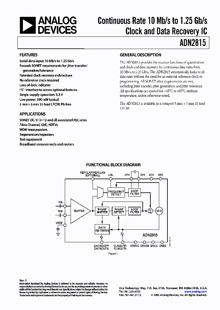 ADN2815ACPZ-RL7_1207439.PDF Datasheet