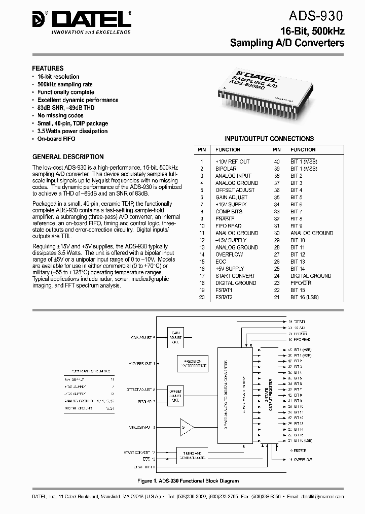 ADS-930MC_1074430.PDF Datasheet