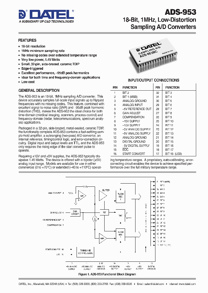ADS953_953659.PDF Datasheet