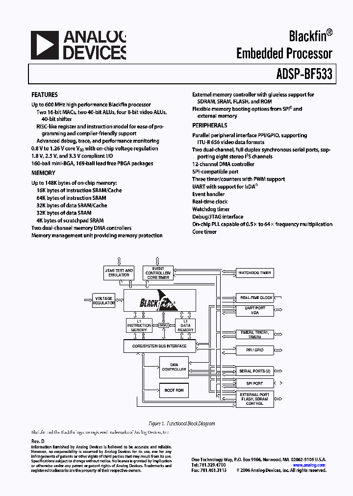 ADSP-BF533SBBCZ500_1093374.PDF Datasheet