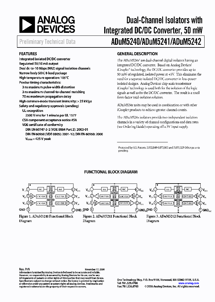 ADUM5241BRZ_932200.PDF Datasheet