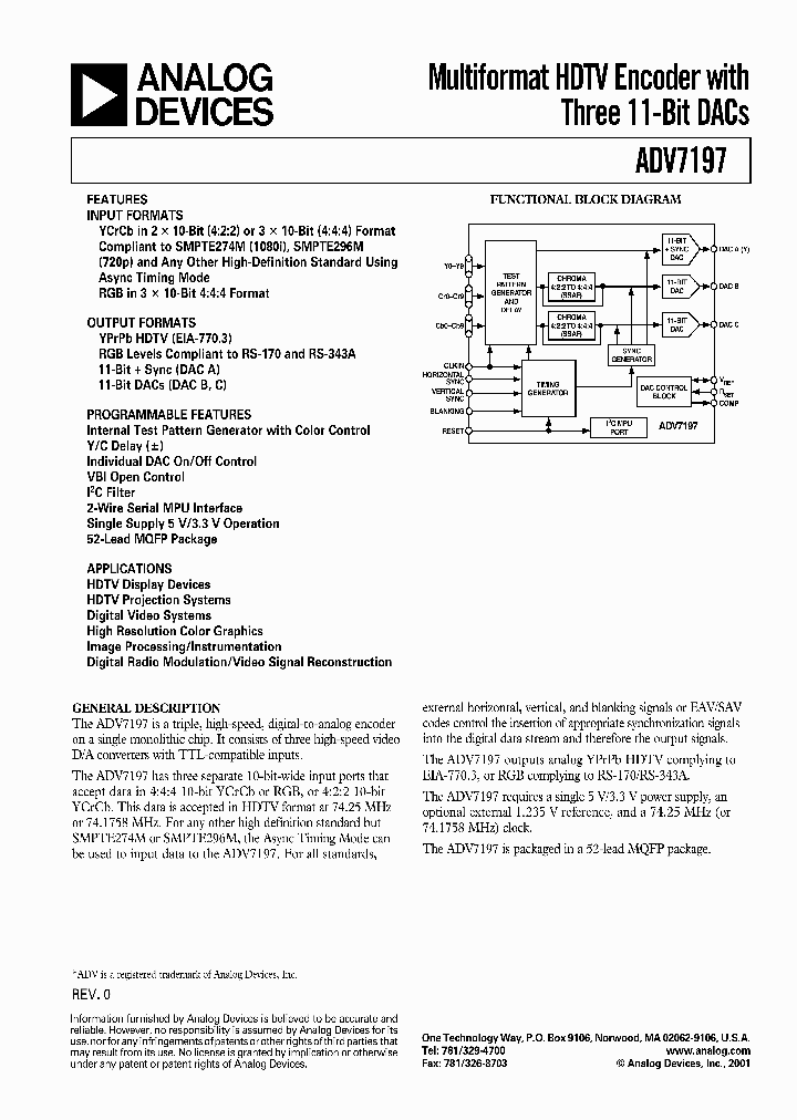 ADV7197_1074461.PDF Datasheet