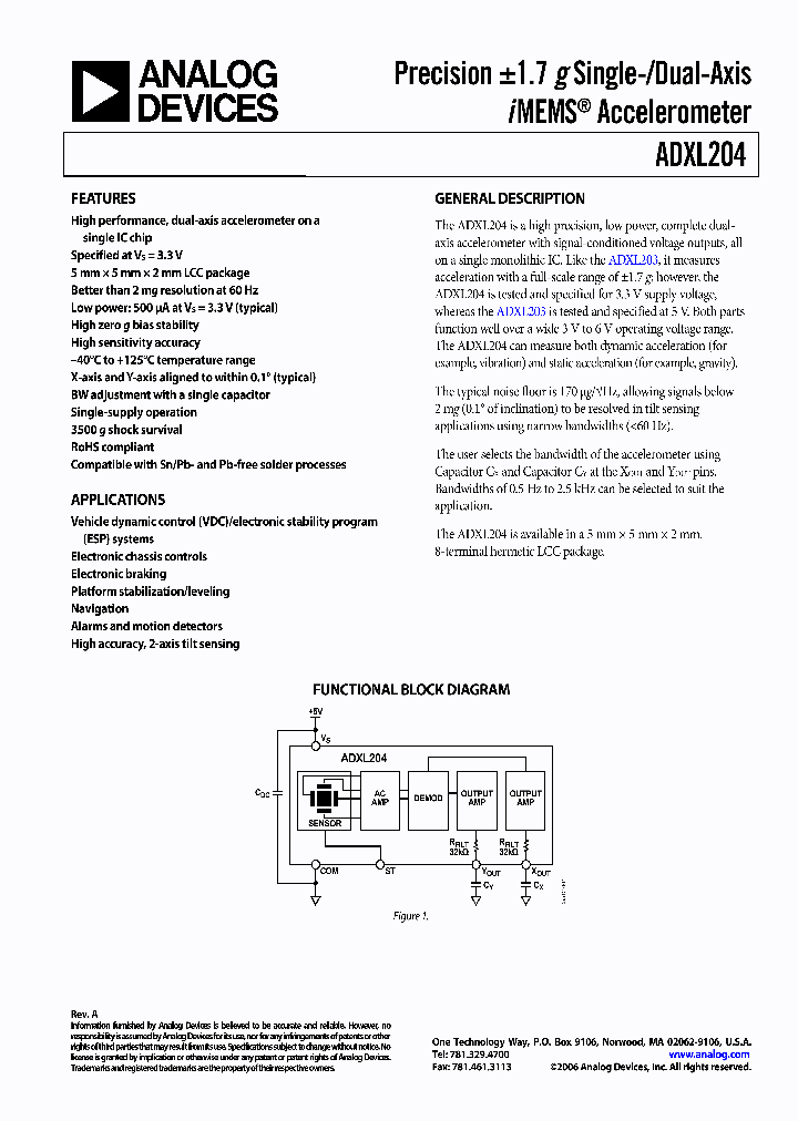 ADXL204CE_1109259.PDF Datasheet