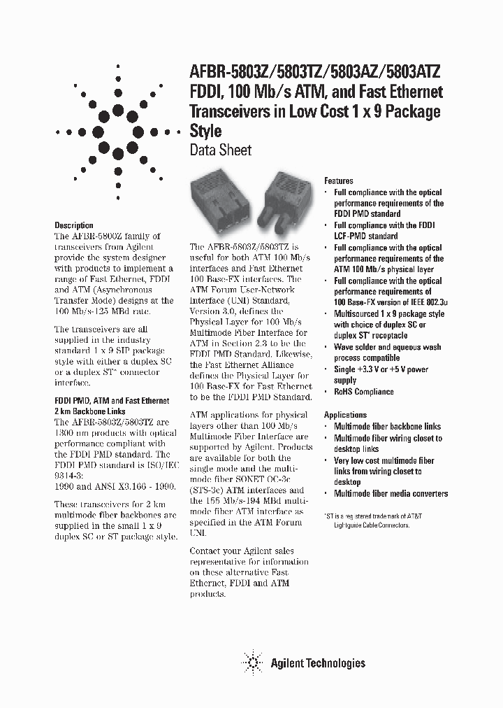 AFBR-5803ATZ_1092815.PDF Datasheet