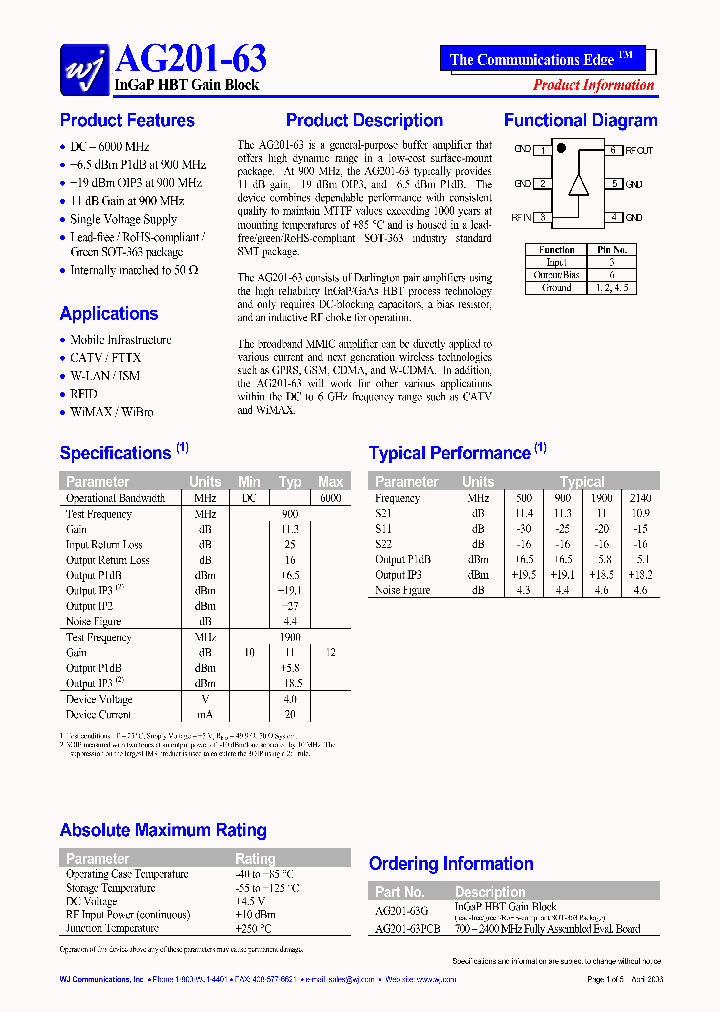 AG201-6306_1208099.PDF Datasheet