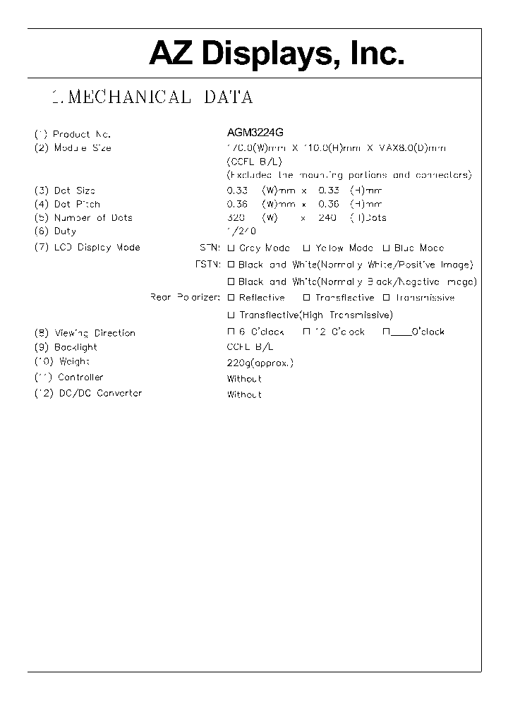 AGM3224G_1118244.PDF Datasheet