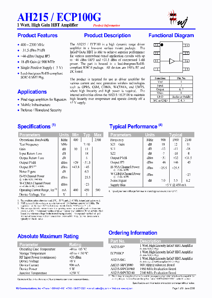 ECP100G_1095724.PDF Datasheet
