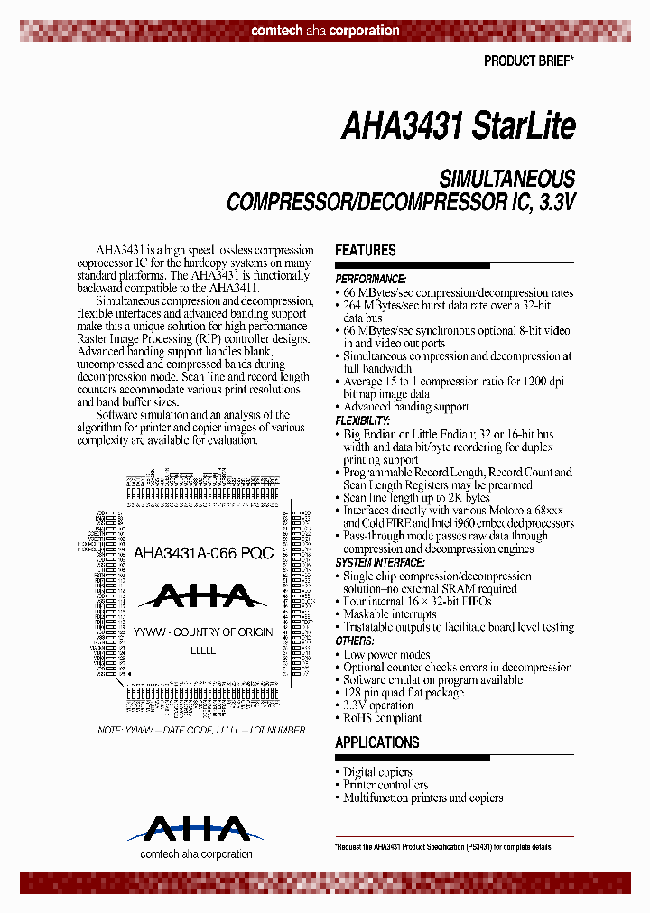 AHA3431_1103474.PDF Datasheet