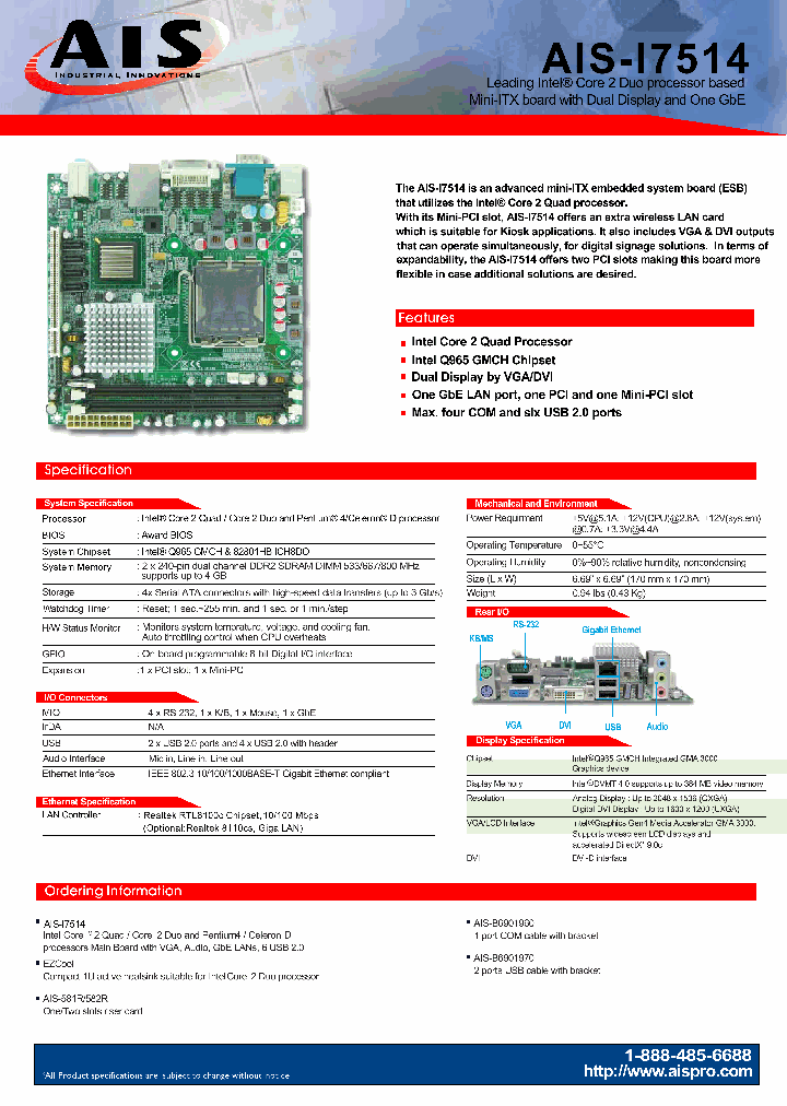 AIS-I7514_1208459.PDF Datasheet