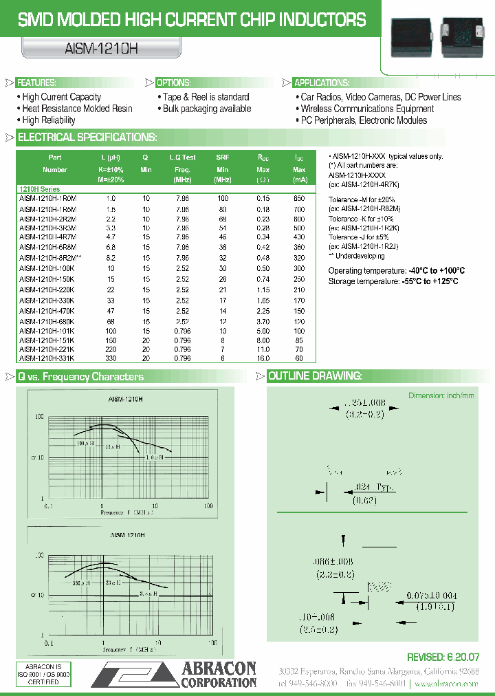 AISM-1210H-8R2M_1208461.PDF Datasheet
