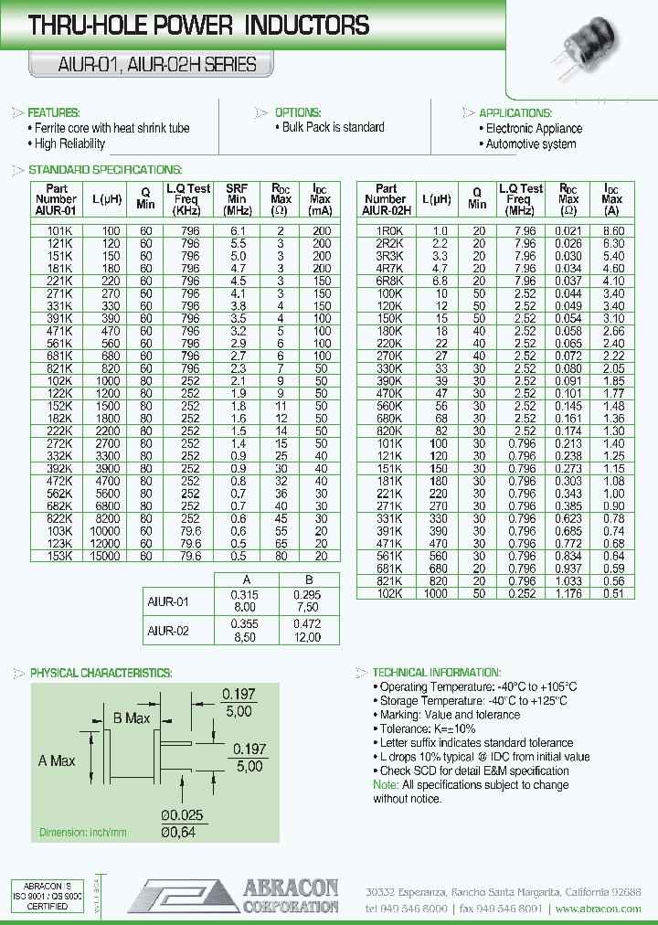 AIUR-02H_1208466.PDF Datasheet