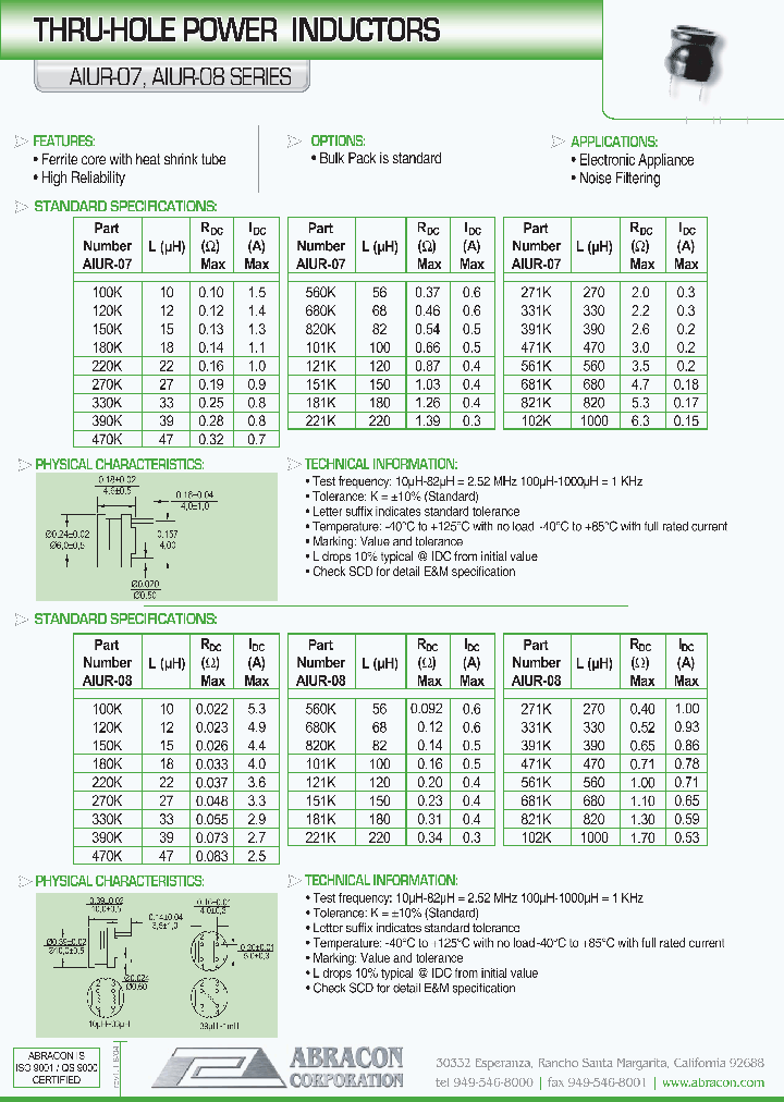 AIUR-08_1208469.PDF Datasheet