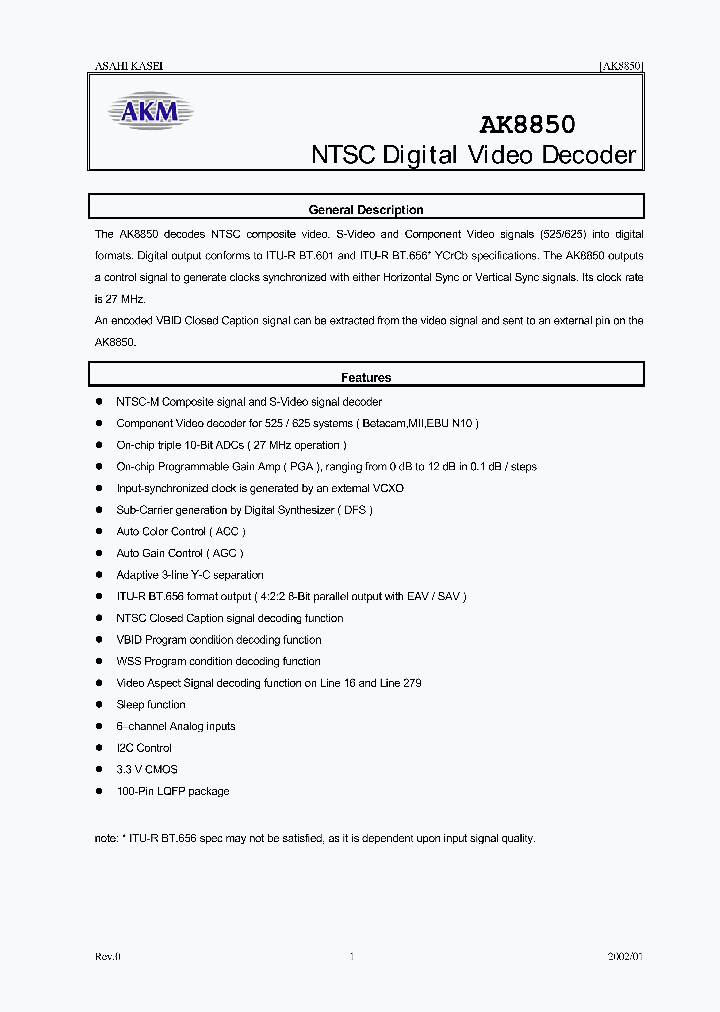 AK8850_1159284.PDF Datasheet