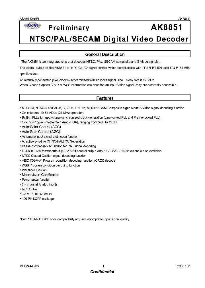 AK8851_1159285.PDF Datasheet