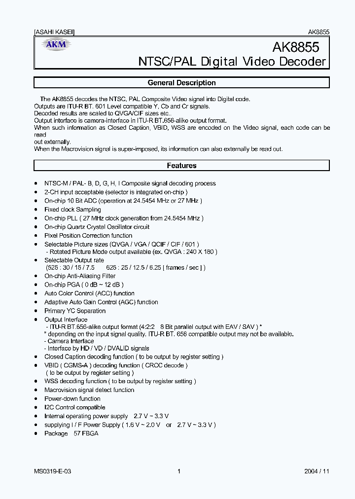 AK8855_1159287.PDF Datasheet