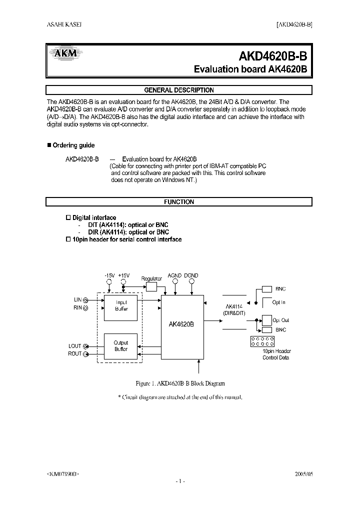 AKD4620B-B_1208656.PDF Datasheet