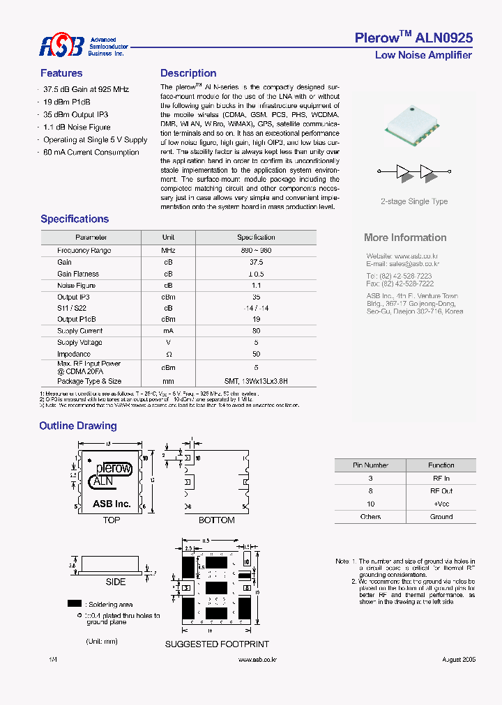 ALN0925_1208789.PDF Datasheet
