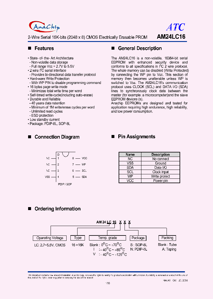 AM24LC16VSA_1208907.PDF Datasheet