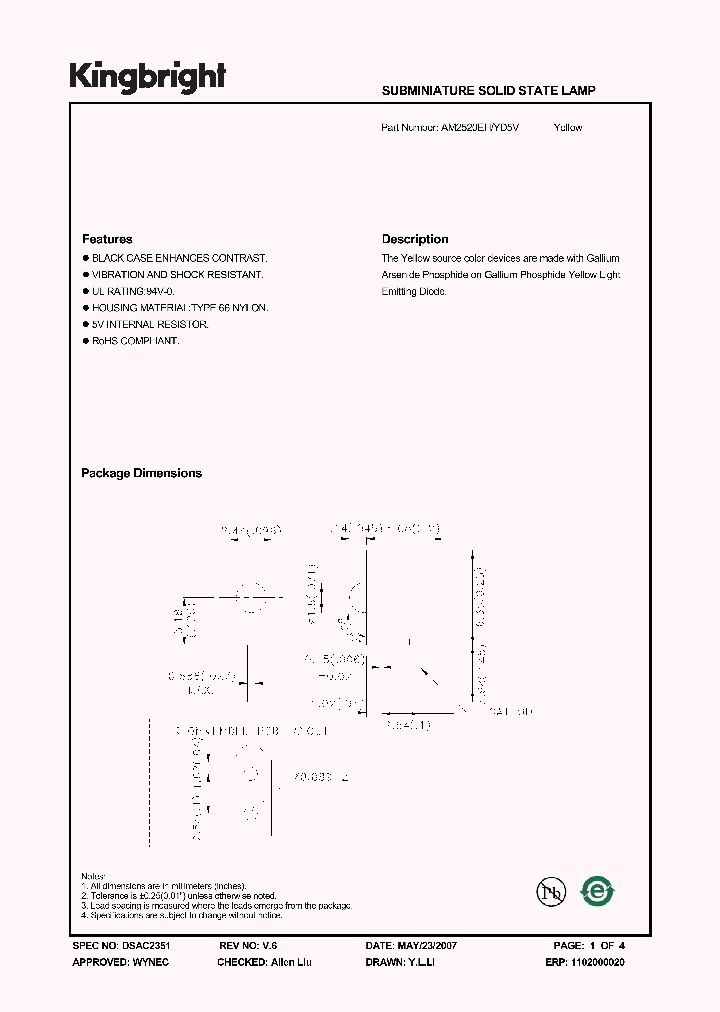 AM2520EHYD5V_1208933.PDF Datasheet